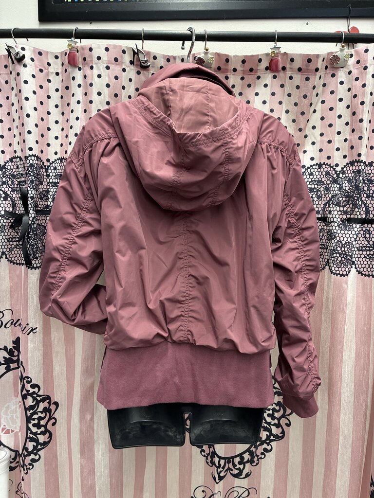 Athleta Hooded Zip Jacket M