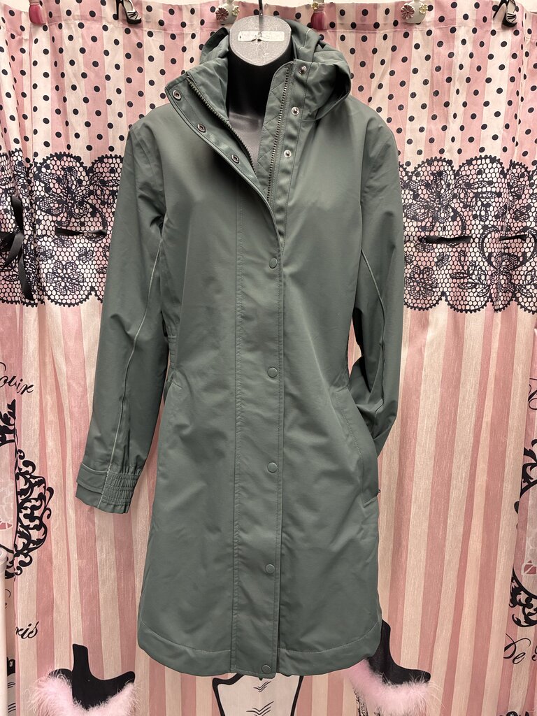 Athleta Hooded Zip Jacket L