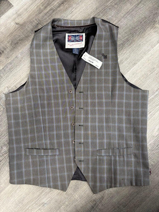 By Scott Weiland Cotton Blend Lined Vest
