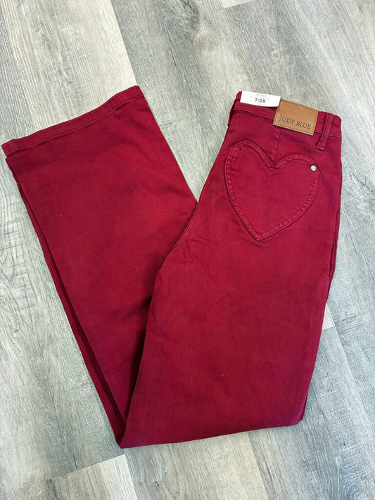 Judy Blue Heart Pocket Jeans 7/28