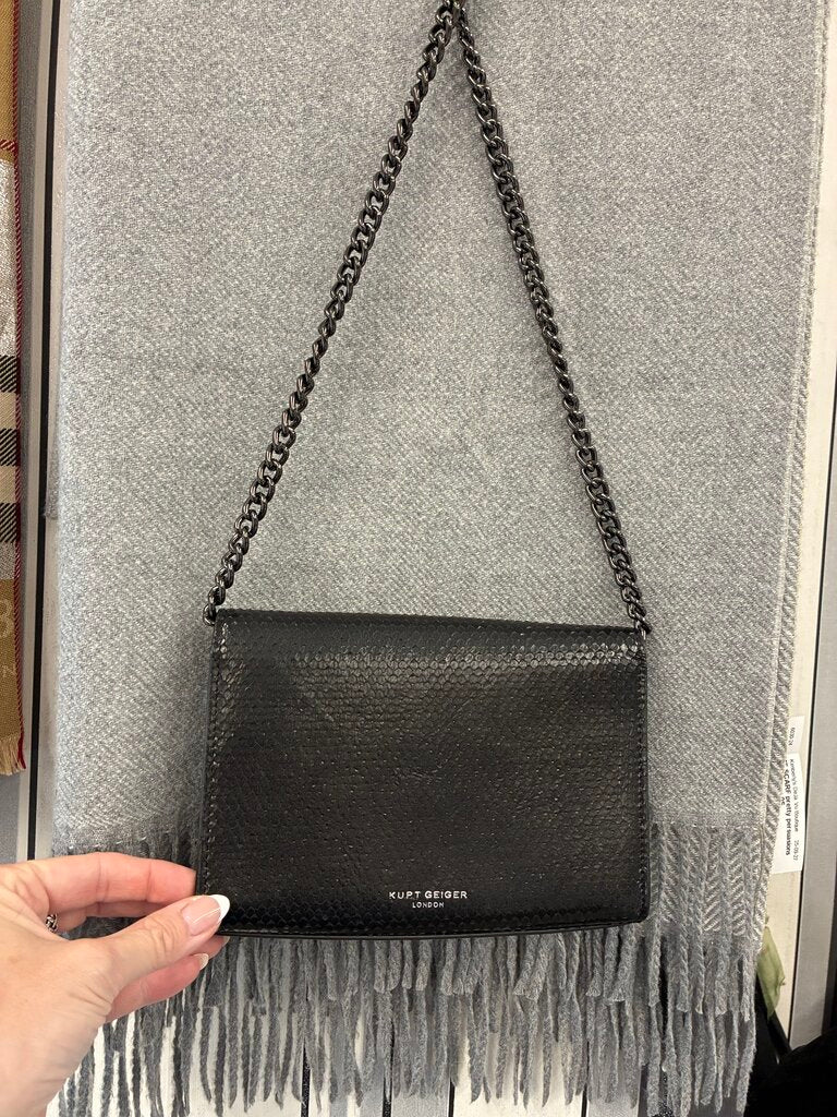 Kurt Geiger Snake Skin With Eagle Head Bag