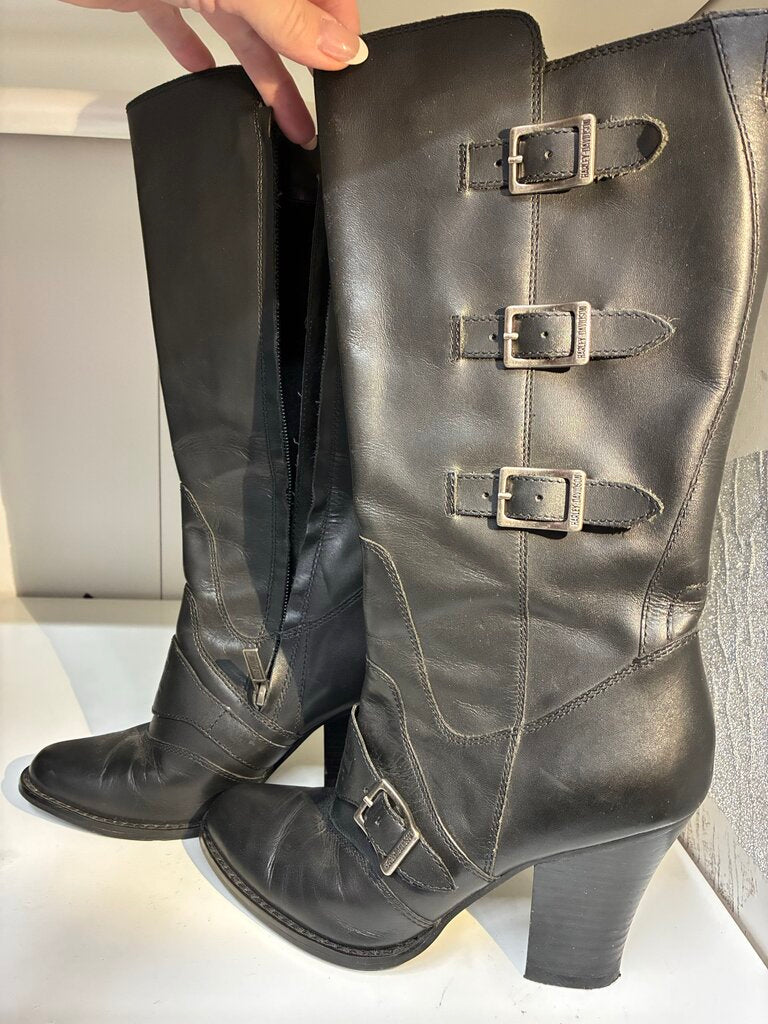 Harley Davidson Leather Boots 6