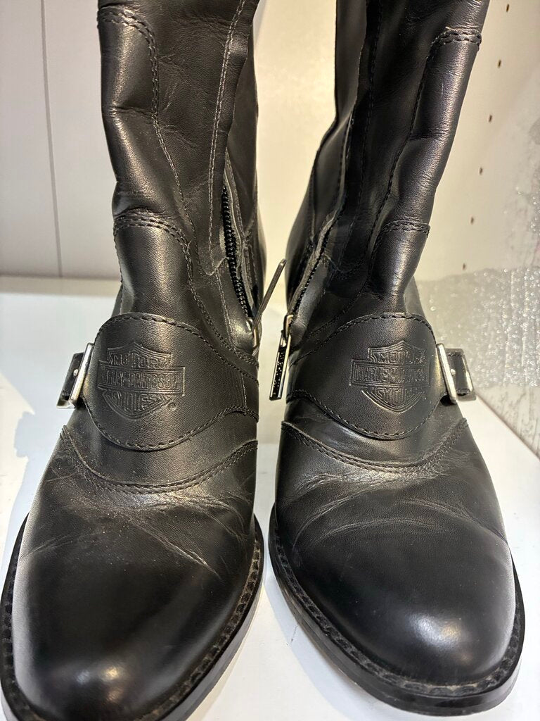 Harley Davidson Leather Boots 6