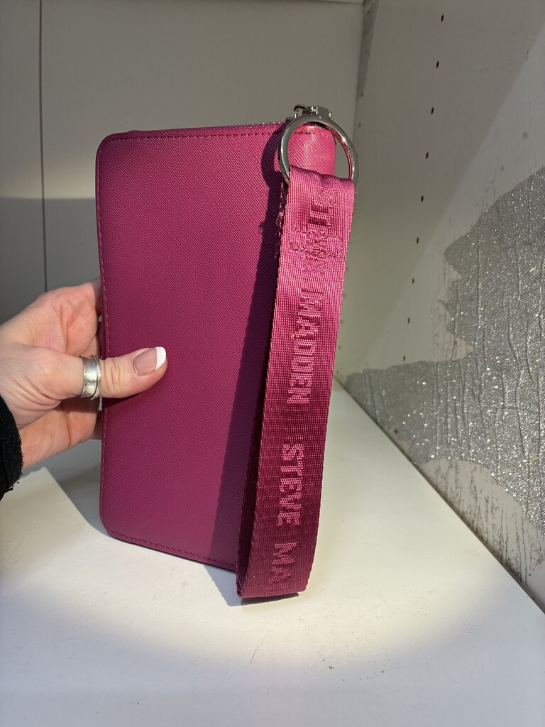 Steve Madden Purple/ Black Wallet Wristlet