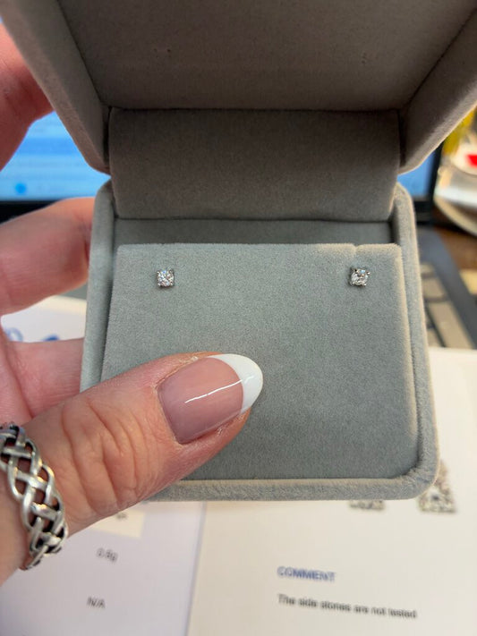 .6 CT Lab Grown Diamond Stud Earrings