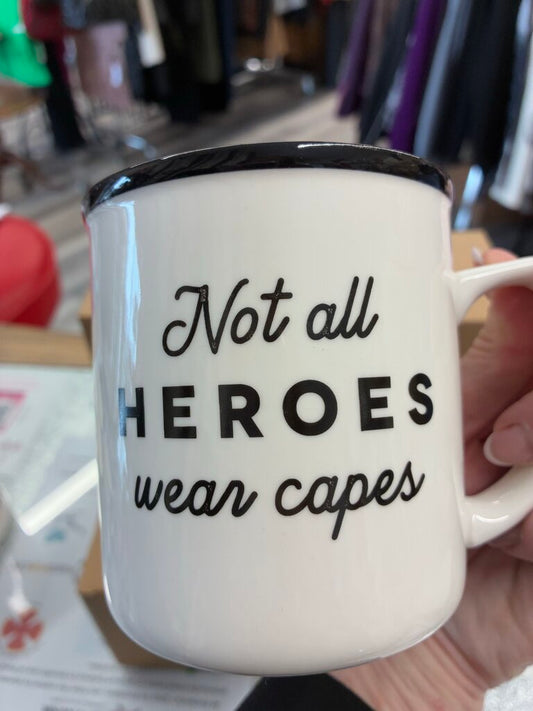 Abbott Not All Heros Wear Capes Mug