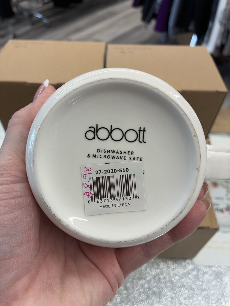 Abbott Not All Heros Wear Capes Mug