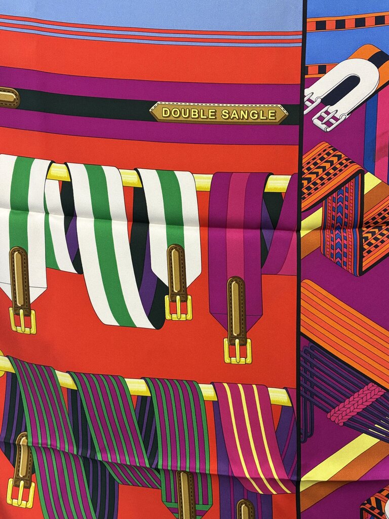 Double Sangle Scarf 90