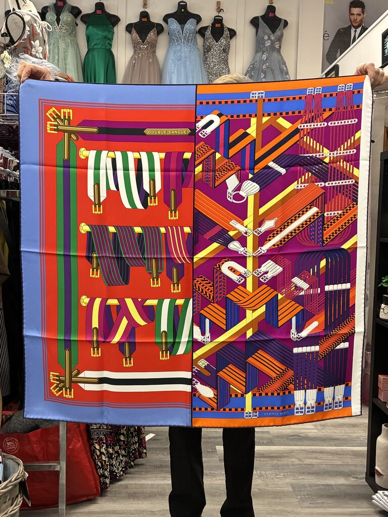 Double Sangle Scarf 90