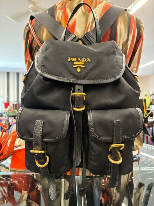 Prada Soft Tessuto Back Pack