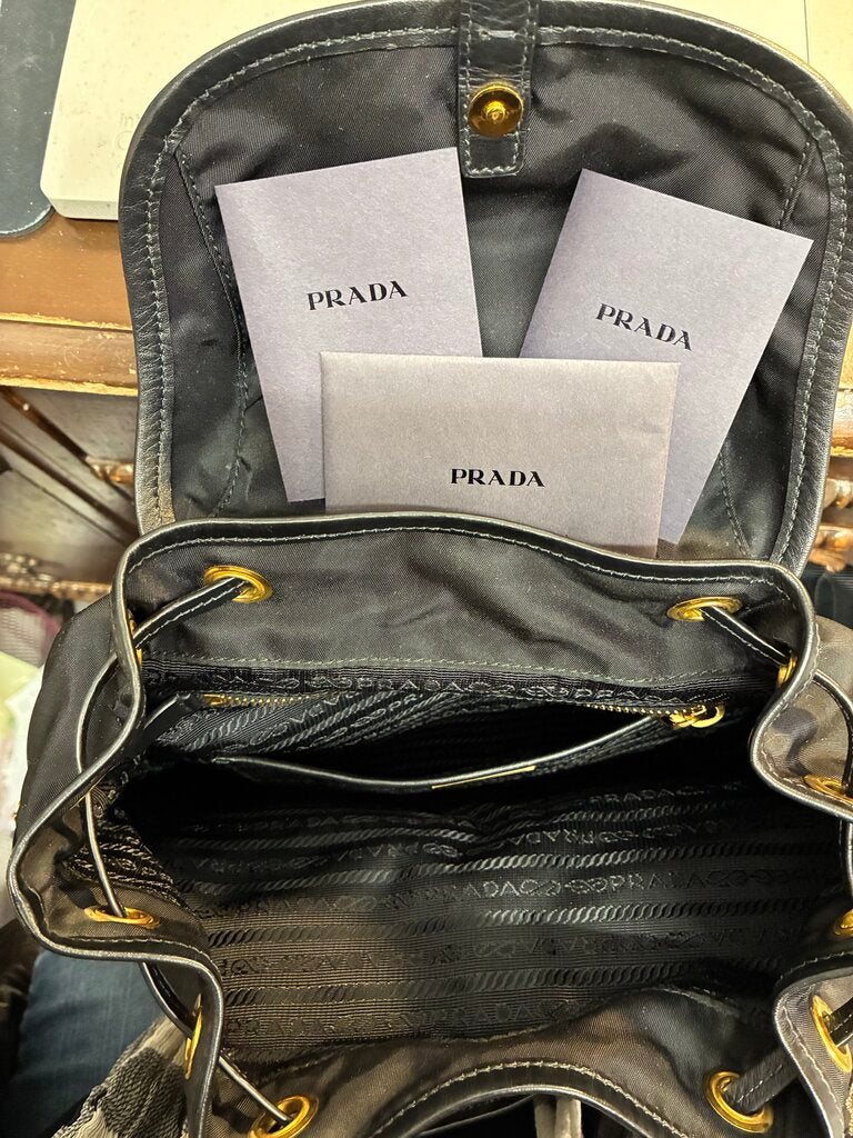 ON SALE Prada Soft Tessuto Back Pack