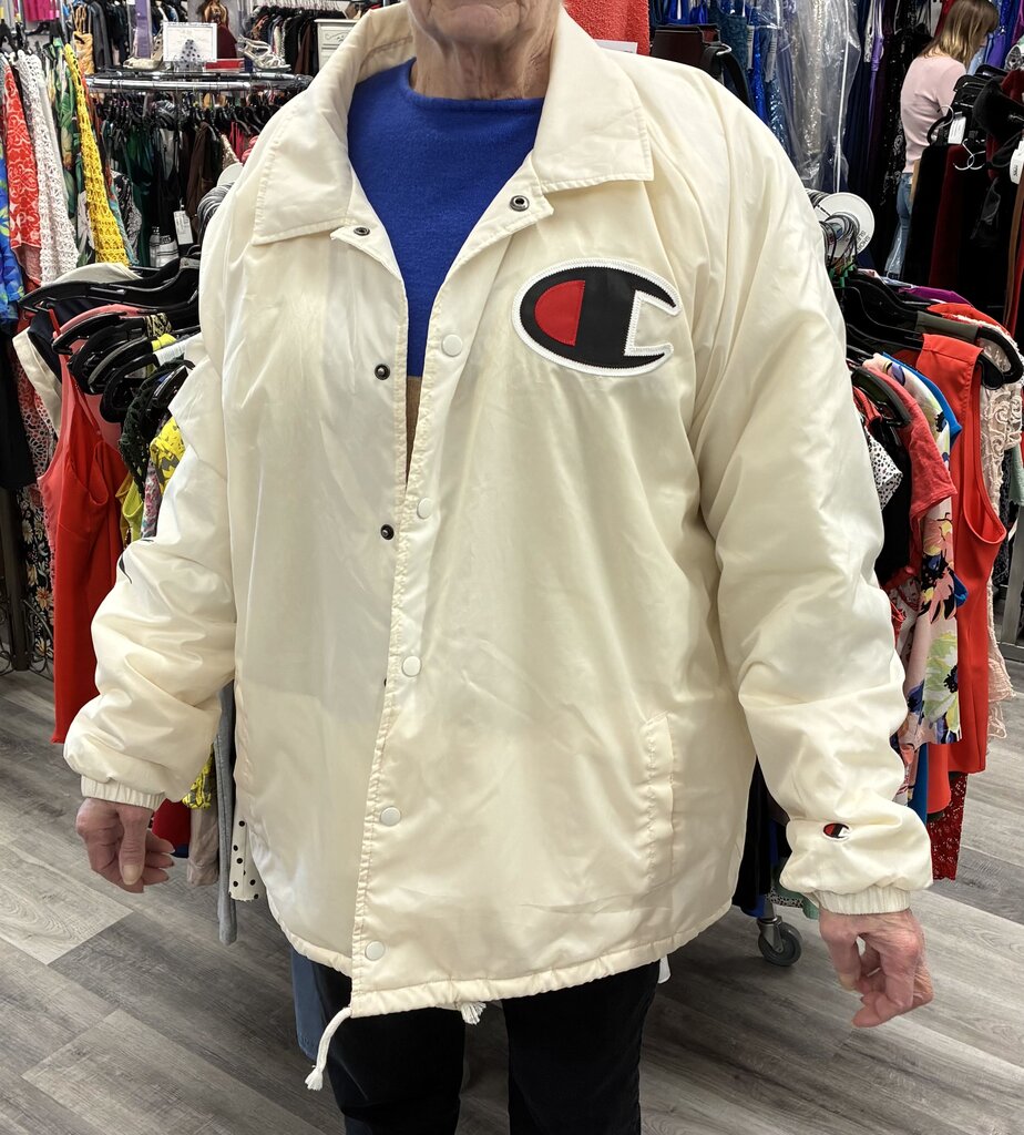 Champion Coaches Puffy Snap Front Coat 2xl
