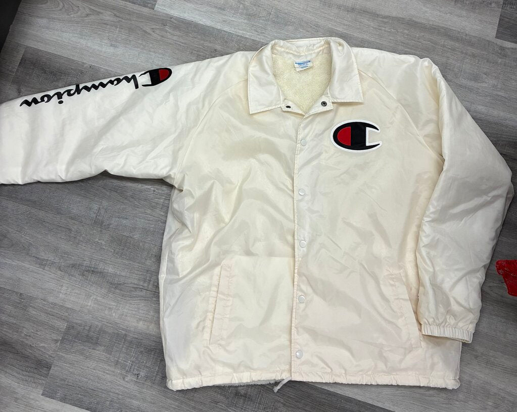 Champion Coaches Puffy Snap Front Coat 2xl