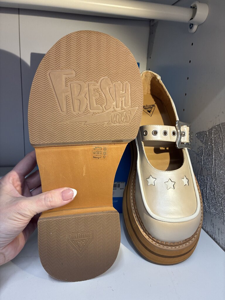 John Fluevog Mary Jane Platforms 9