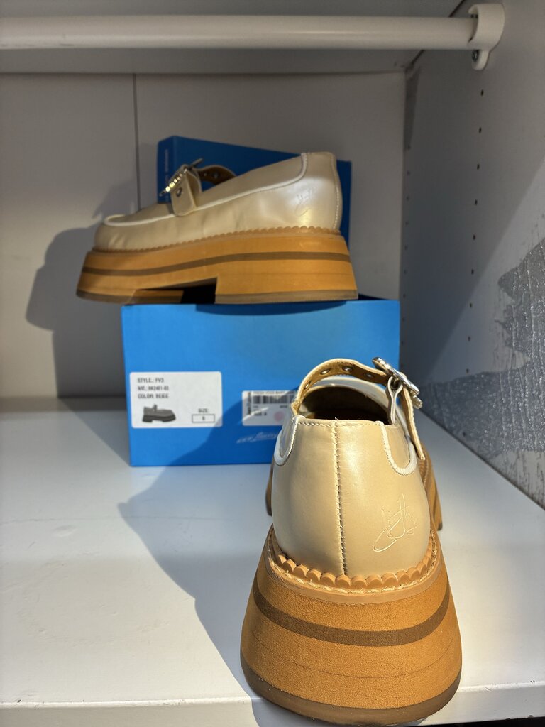 John Fluevog Mary Jane Platforms 9