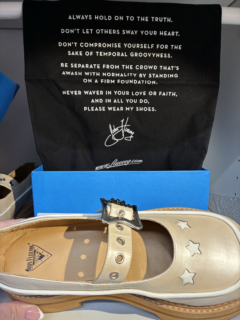 John Fluevog Mary Jane Platforms 9