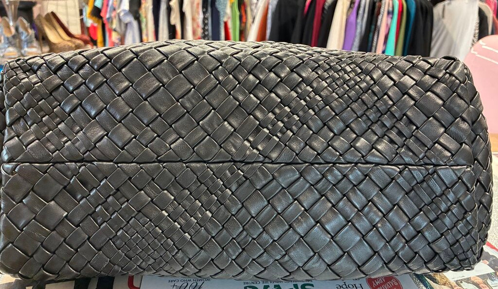 Falor Italia Leather Weave Bag