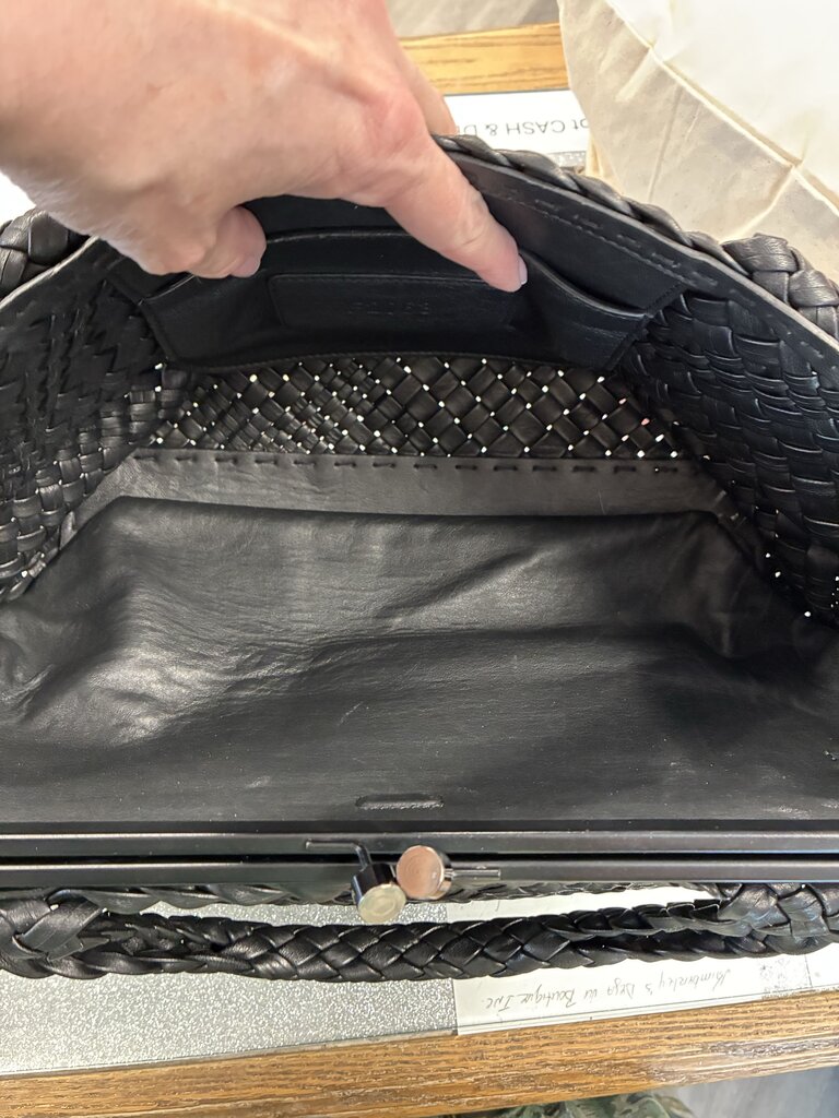 Falor Italia Leather Weave Bag