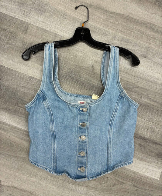 Levis Button Jean Vest S