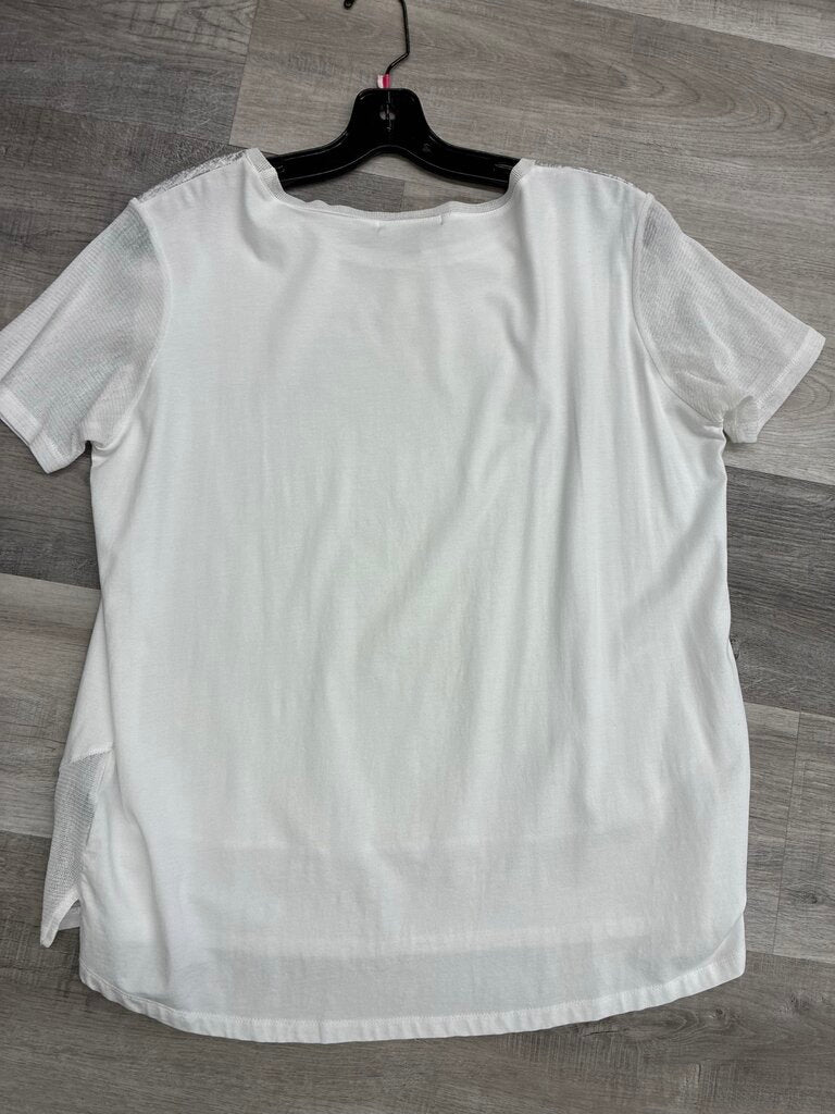 1/2 PRICE NOW!!!! Parkhurst Metallic Detail Shirt Size L
