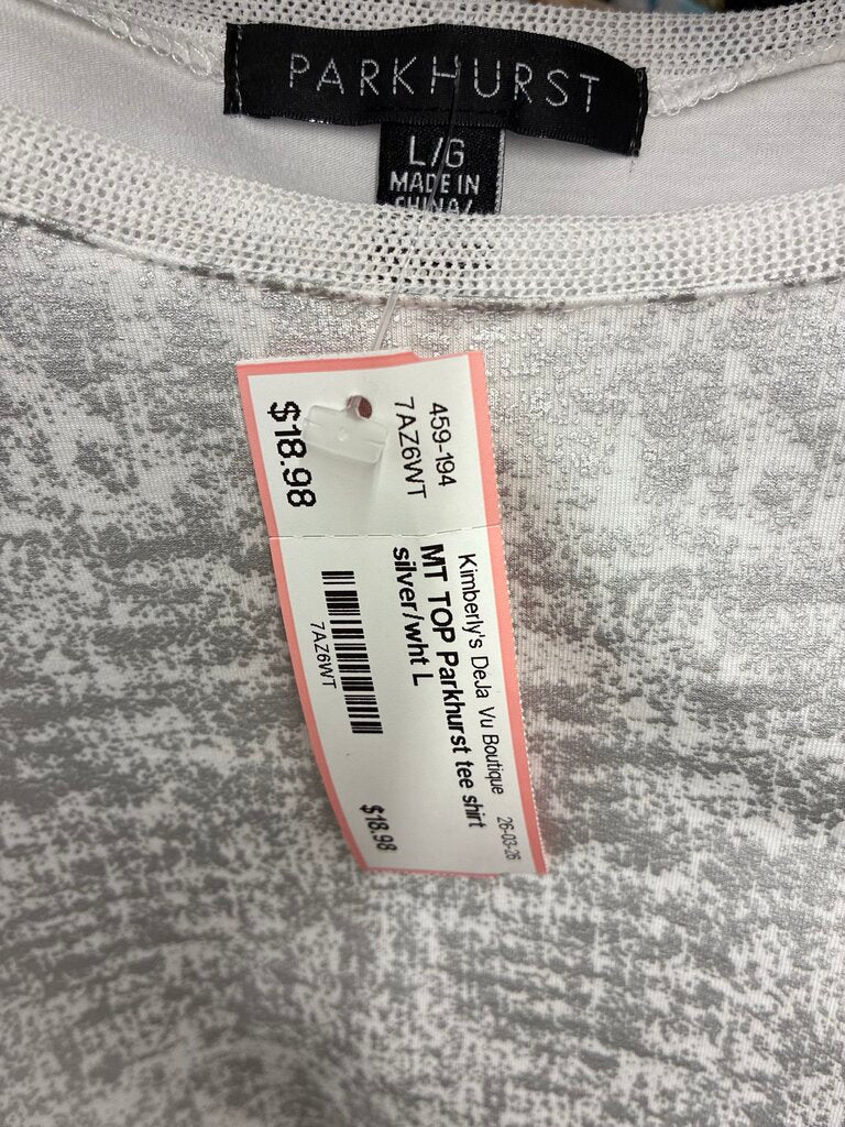 1/2 PRICE NOW!!!! Parkhurst Metallic Detail Shirt Size L