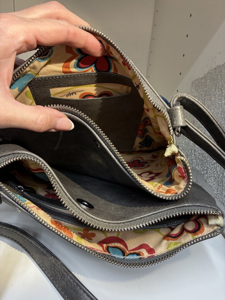 Espe Bird Print Crossbody