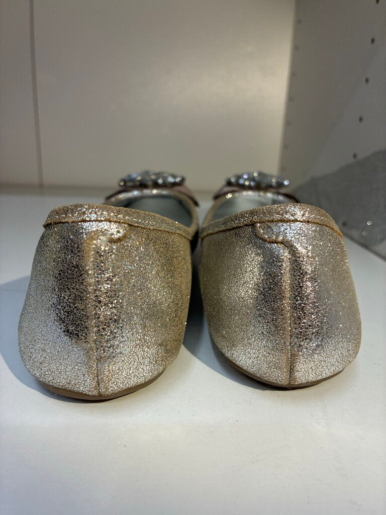 Jessica Simpson Sparkle Peeptoe Flats 7