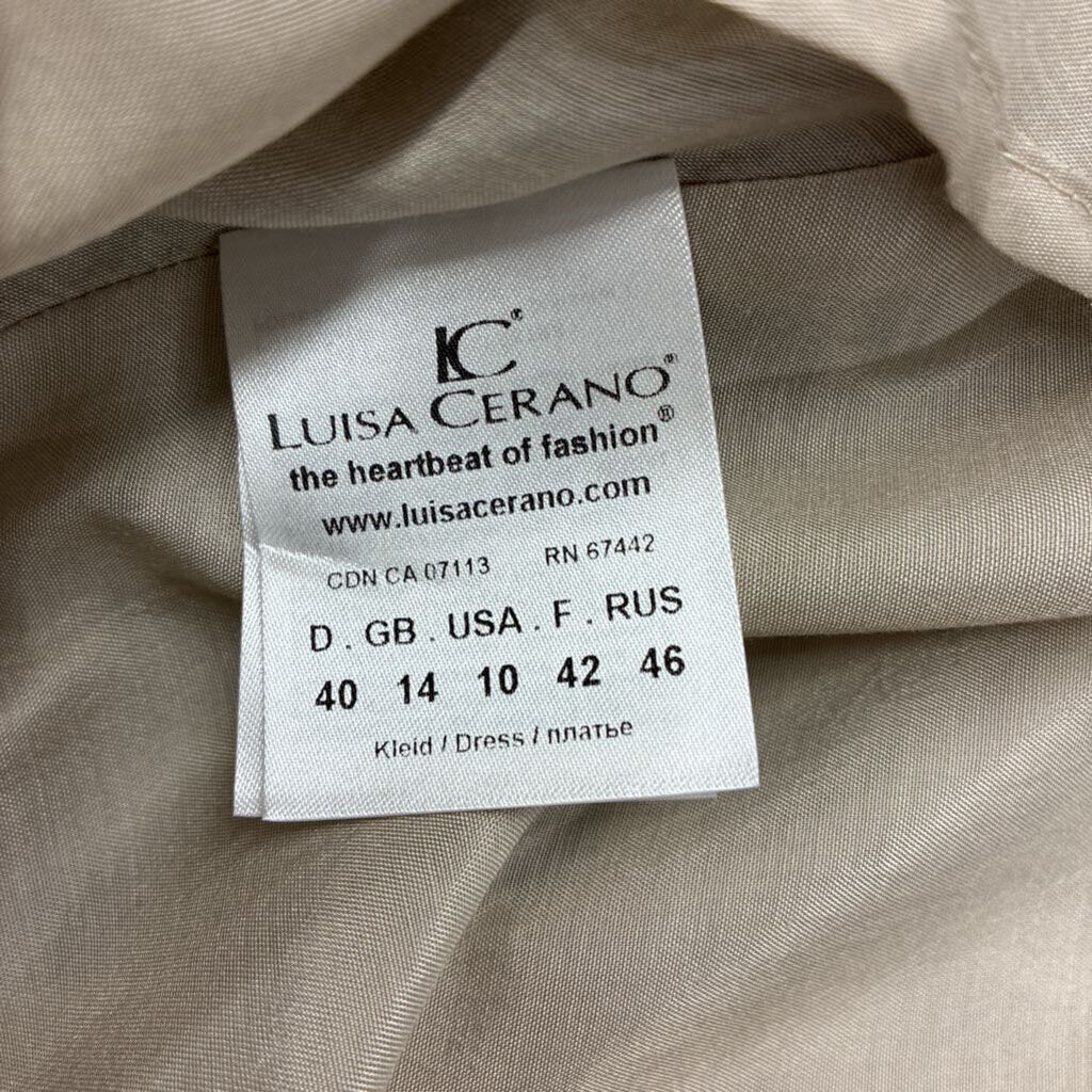 Luisa Cerano Dress Size 10