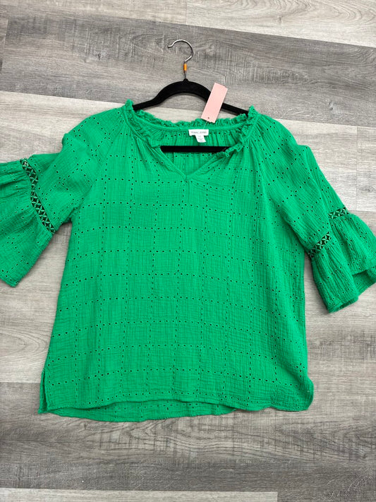 Tribal Jeans Brand Top Green Size S