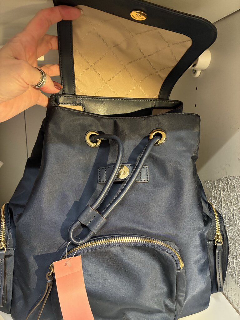 Michael Kors Abbey Large Nylon Backpack