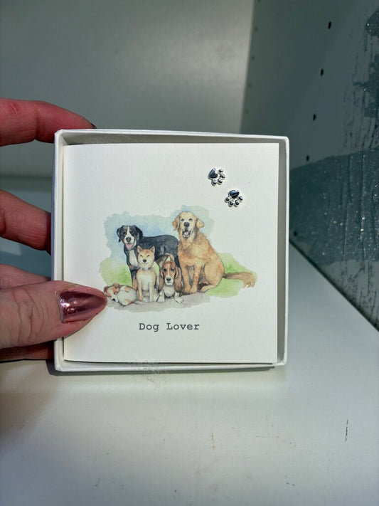 Crumble & Core Boxed Sterling Silver Earrings