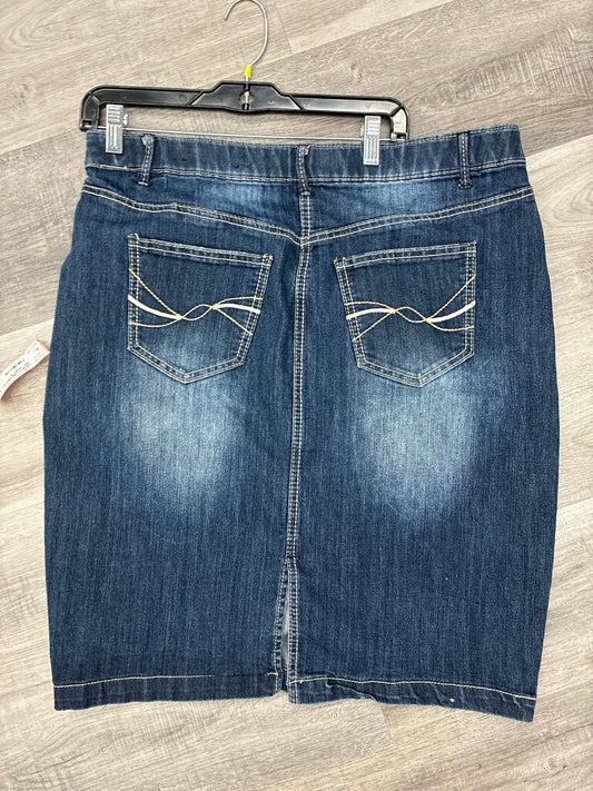 Curvy Girl Jean Skirt Size 16/18