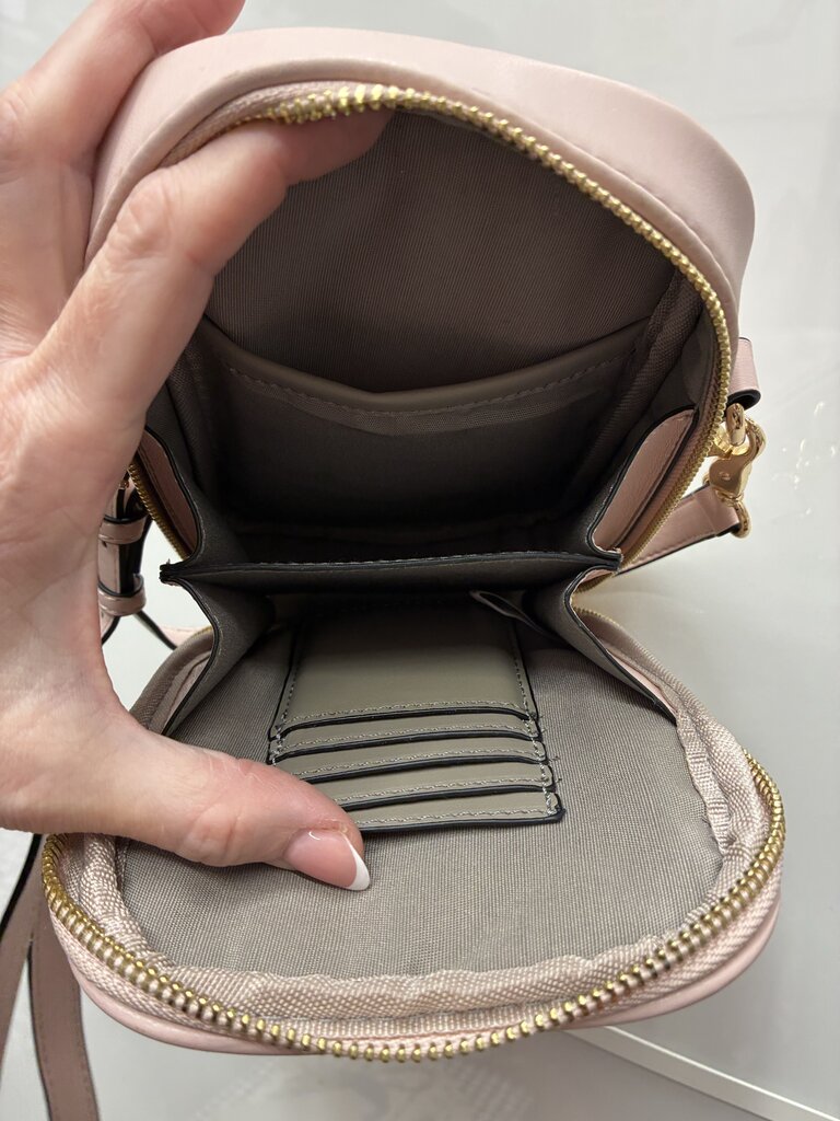 Poppy & Peonies Crossbody Quilted Crossbody Phone Bag