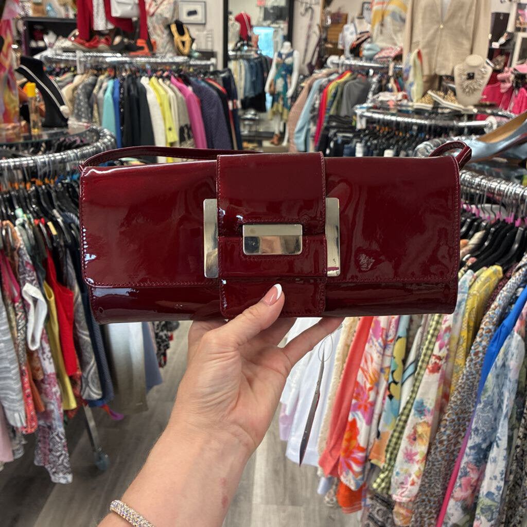 Stuart Weitzman Leather Clutch