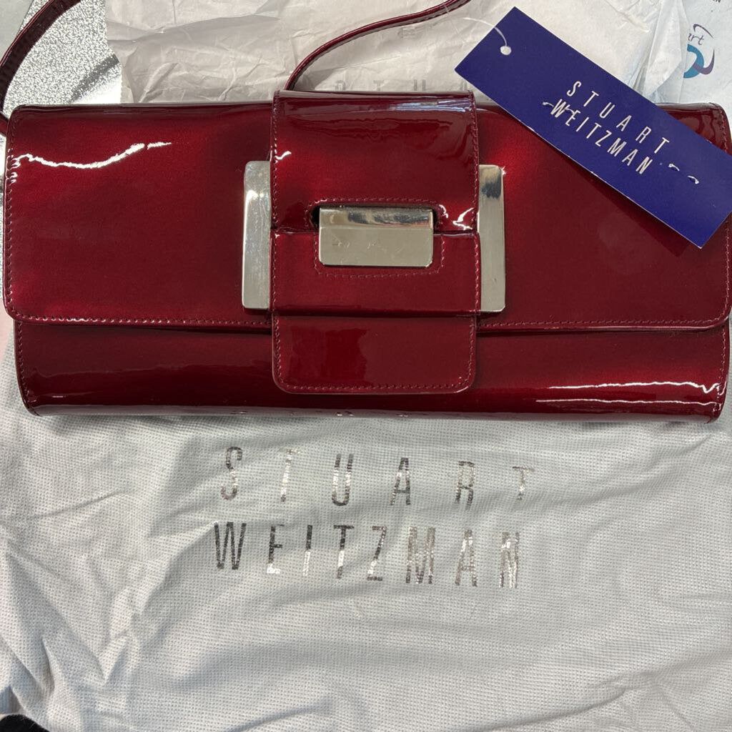 Stuart Weitzman Leather Clutch