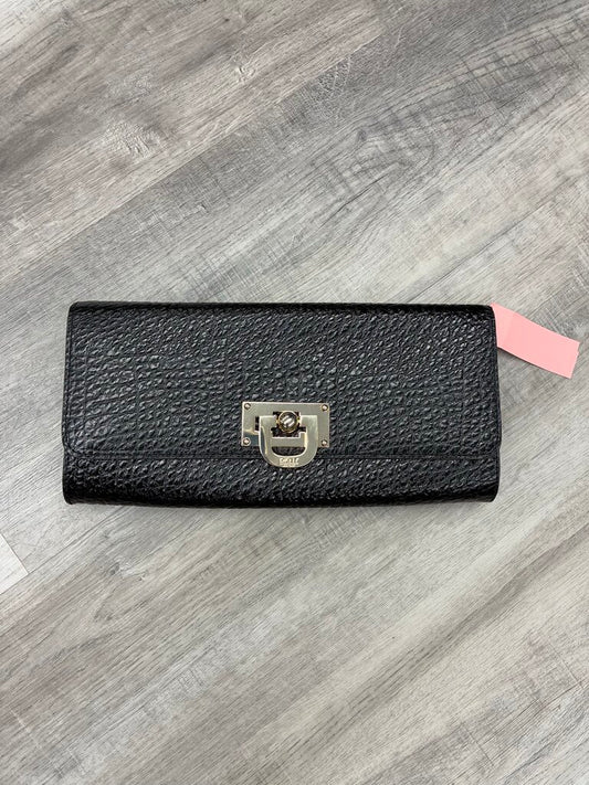 DKNY Leather Gold Hardware Clutch