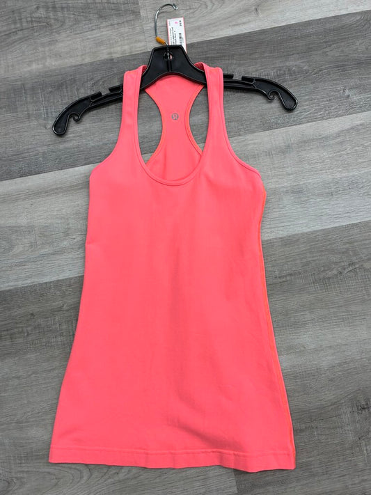 Lululemon Cool Racerback Neon Size 4