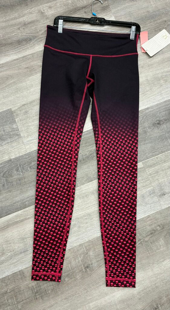Lululemon Wunder Under Pant in Berry Colour Size 8