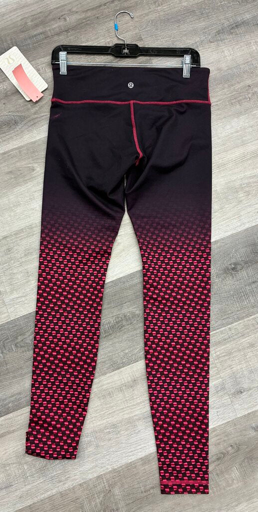Lululemon Wunder Under Pant in Berry Colour Size 8
