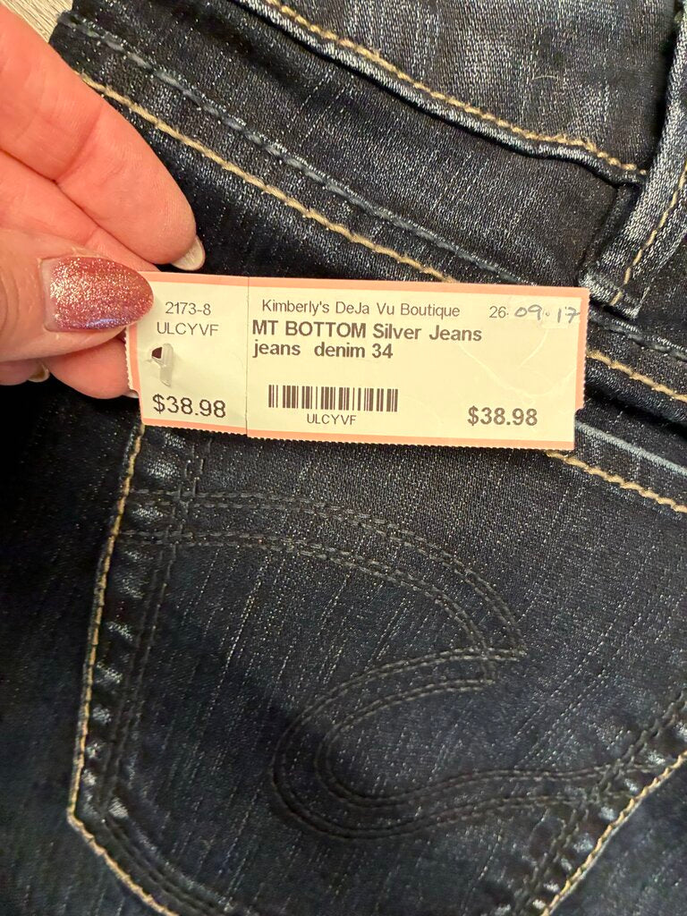 Silver Stevie Jeans W34/L31