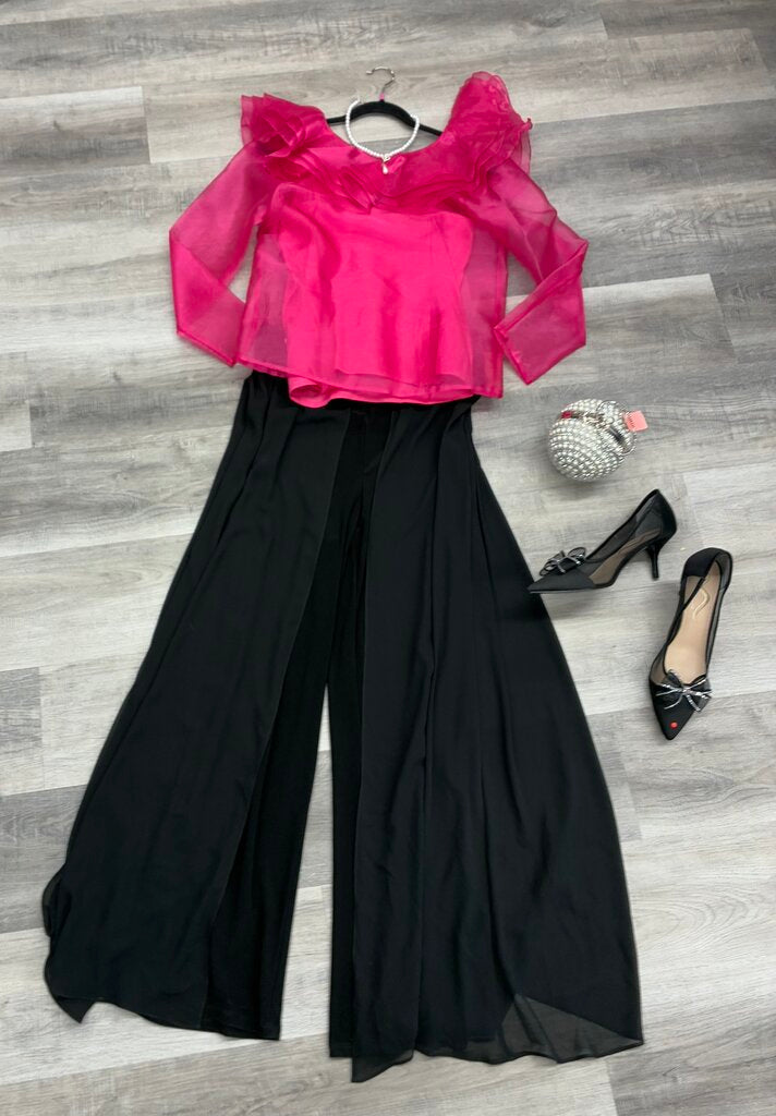 Peter Chin Sheer Top & Tank Size 10