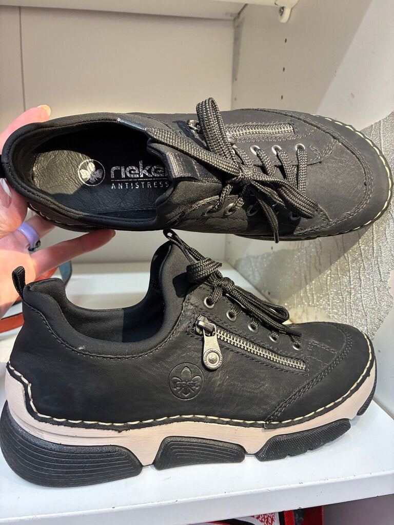 Rieker Leather Laceups 39-8