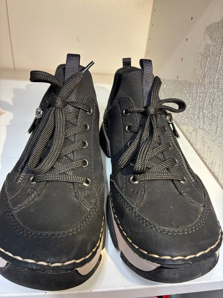 Rieker Leather Laceups 39-8
