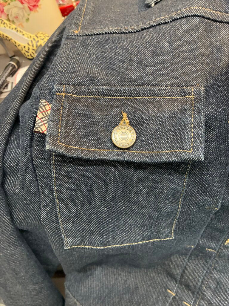 Burberry Jean Jacket Size 8