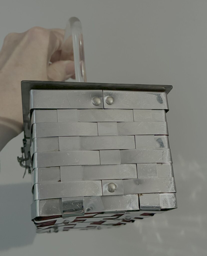 Dorset Rex 1950's Lucite & Metal Box Purse