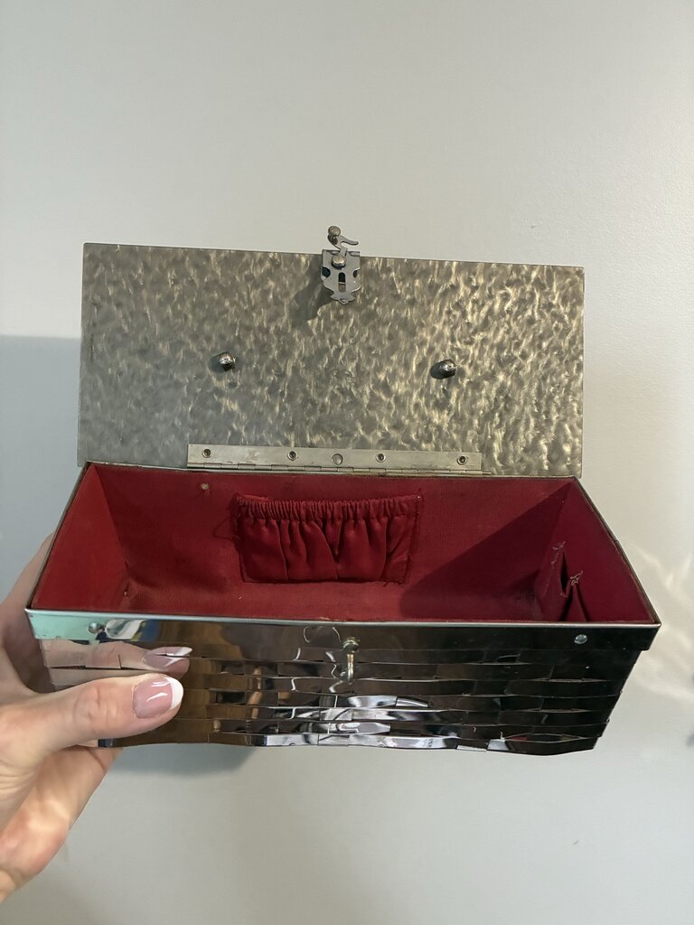 Dorset Rex 1950's Lucite & Metal Box Purse