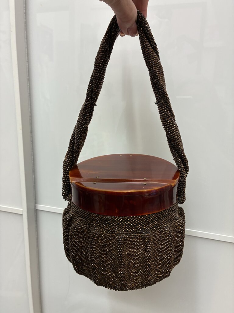 1940's Bakelite & Beaded Bag