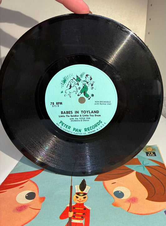 Peter Pan Records 1962 Babes in Toyland 45