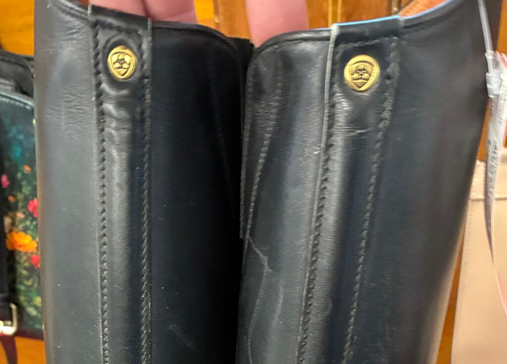Ariat Equestrian Riding Boots Black Size 8.5
