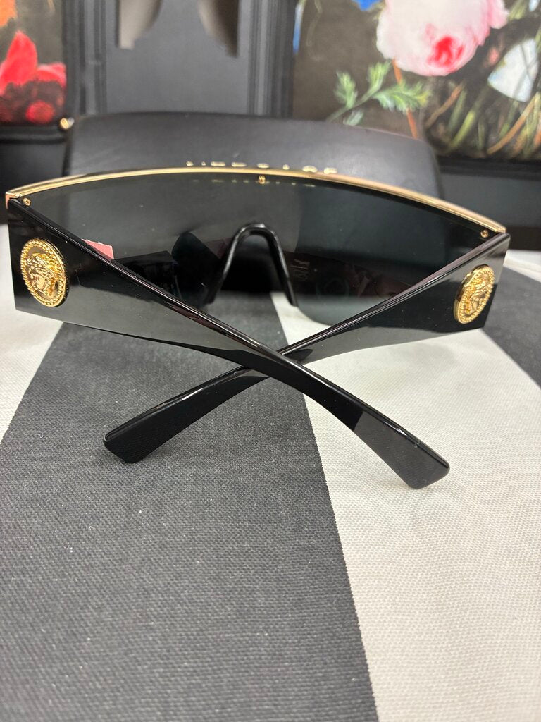 Versache Tribute Gold Trim Sunglasses